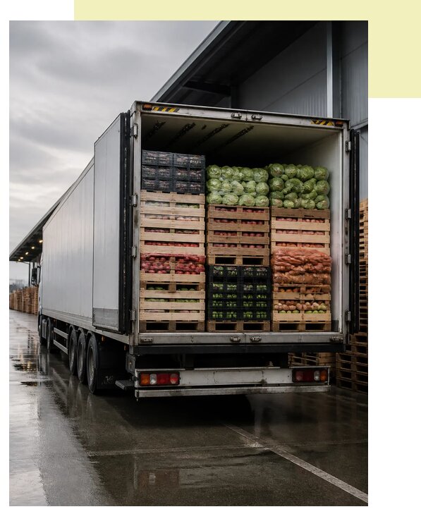 Перевозка плодоовощной продукции в Кушву по цене от 5133 р. | Агросервис-Кшв