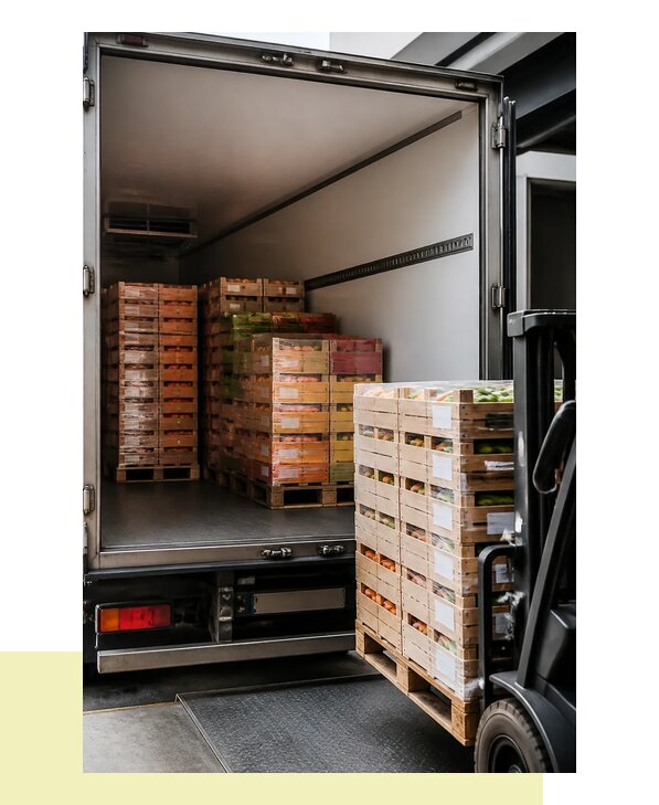 Перевозка сельхозпродукции на паллетах с доставкой в Кушву